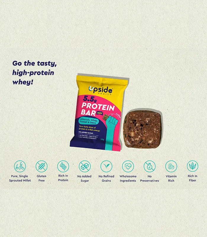 Protein & Millet Bar: Coffee Fudge Flavour