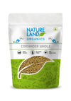 Natureland Organic Coriander Whole - 75 gms