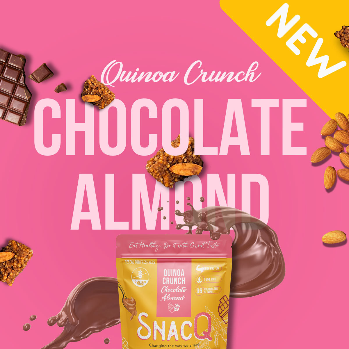 Quinoa Crunch (Chocolate Almond)