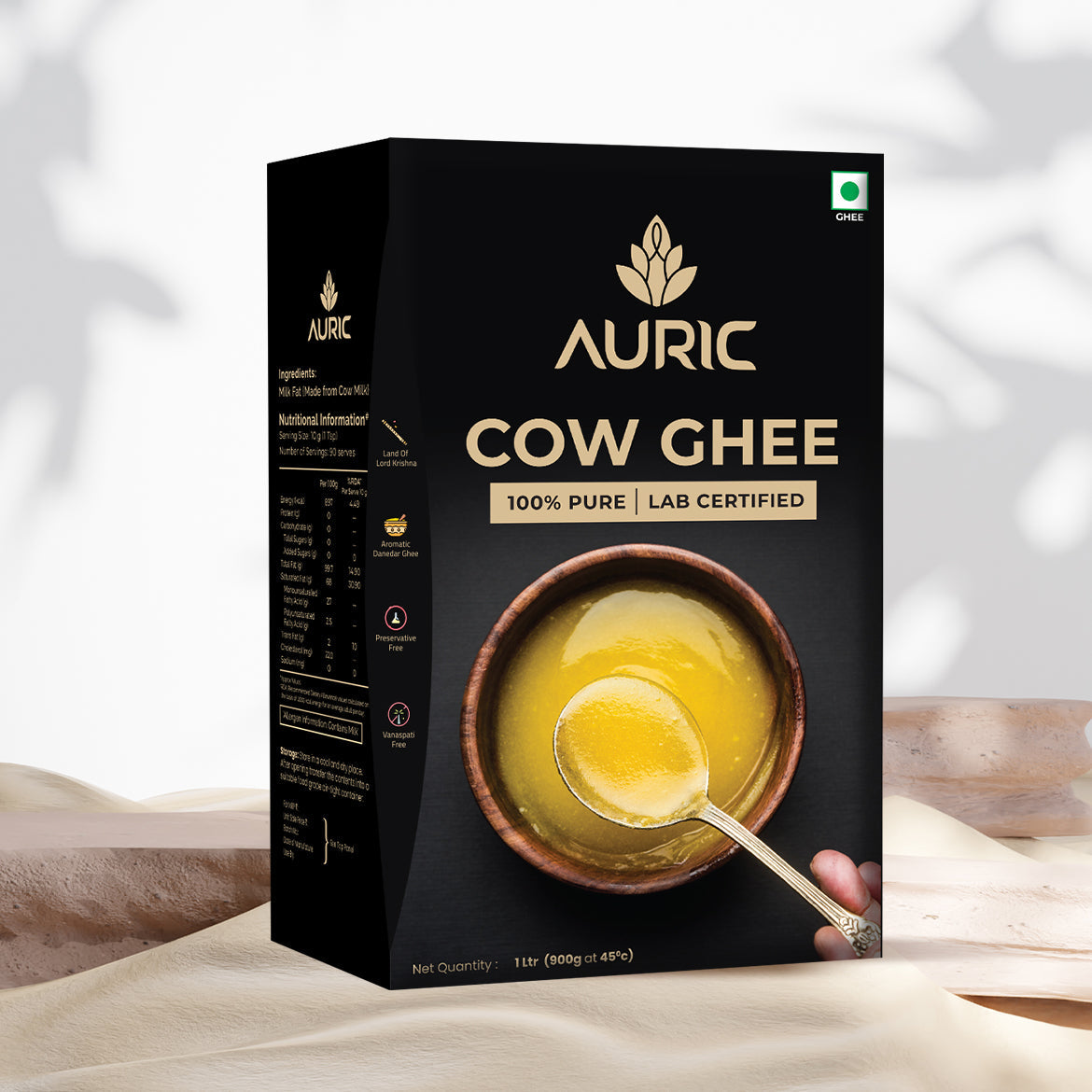 A2 Ghee, Bilona Ghee, Cow Ghee from The Land of Lord Krishna