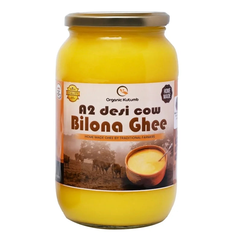 A2 Cow Desi Cultured Ghee Home Made By Traditional Bilona Method 100% Pure & Organic