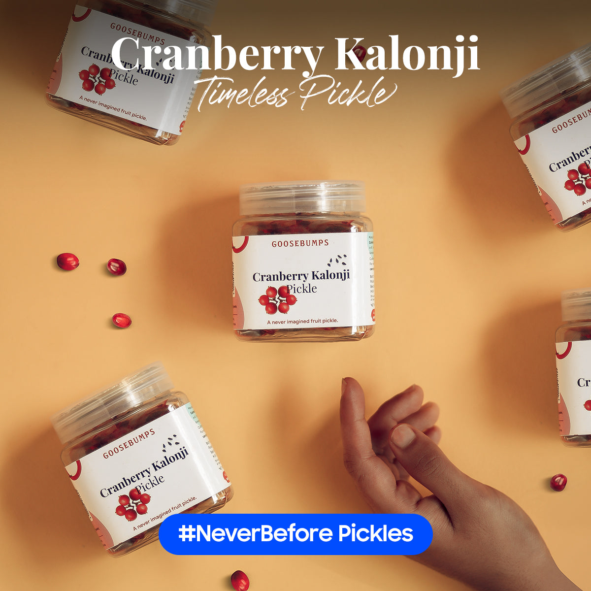 Cranberry Kalonji Pickle