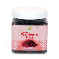 NatureVit Dried Cranberry Slice | Dried Cranberries | Gently Sweetened