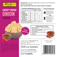 Onion Crispy Papad 100 gm