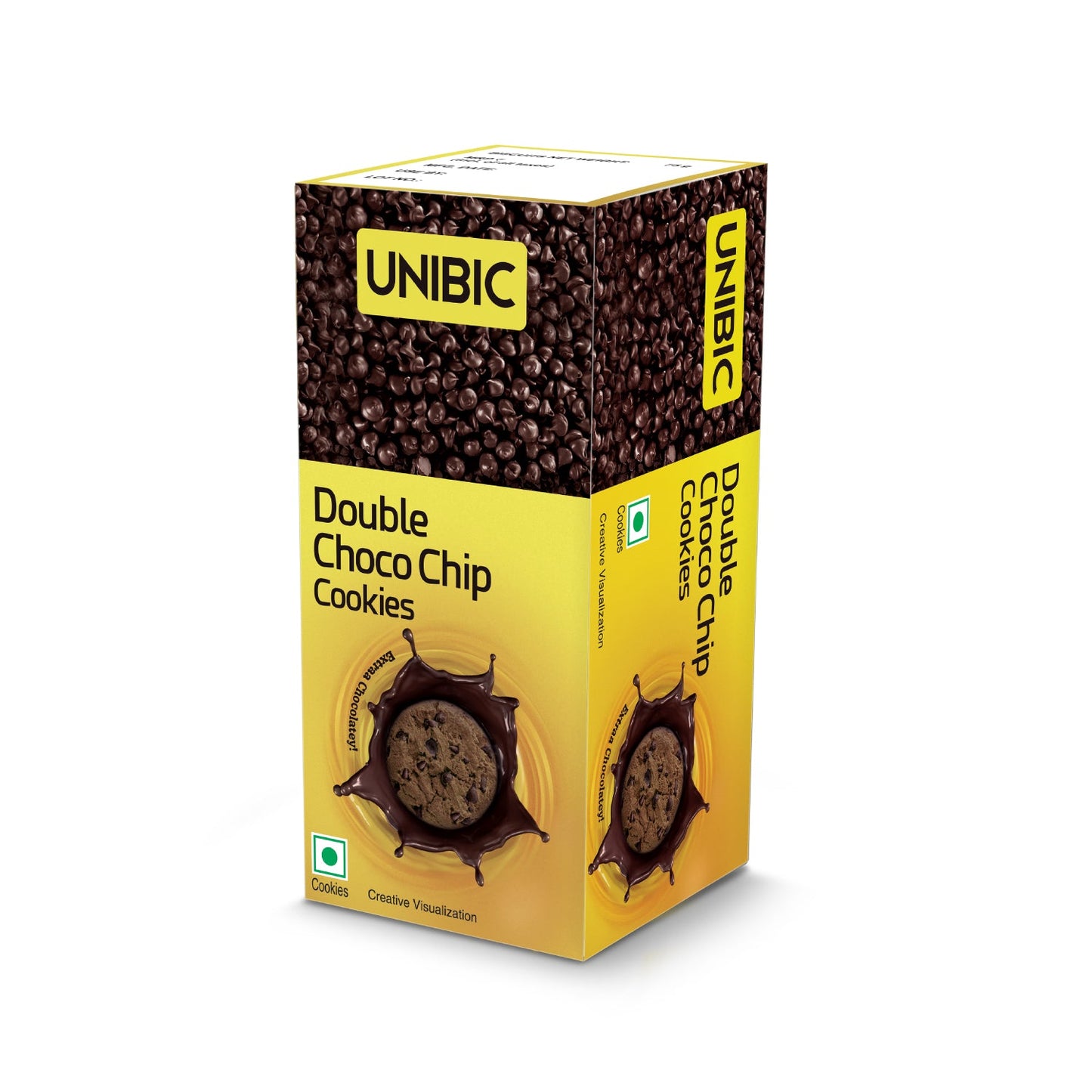 UNIBIC Double Choco Chip cookies, 75g