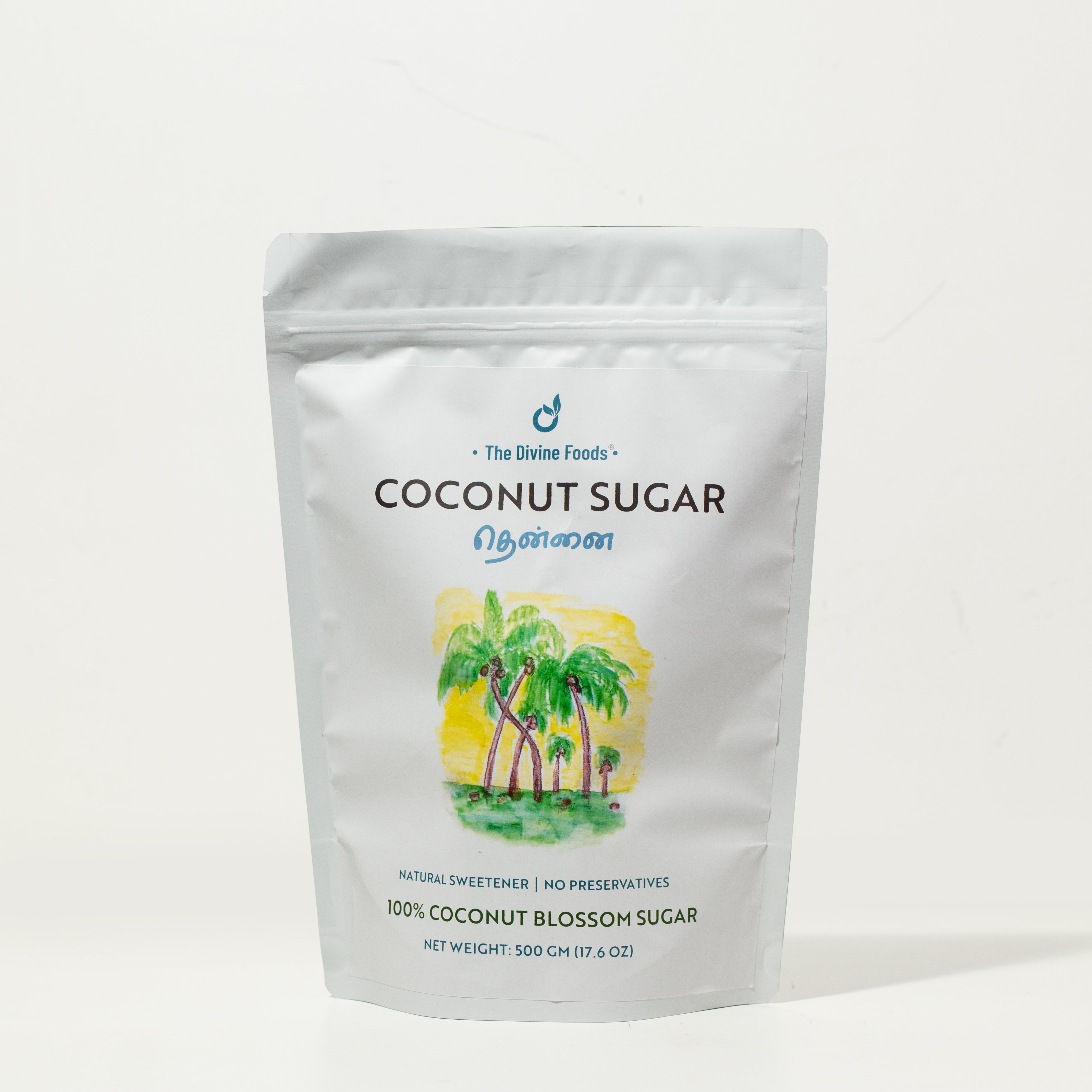 Organic Coconut Sugar | Natural Sweetener, Sugar Alternative, Coconut Palm Sap | Unrefined