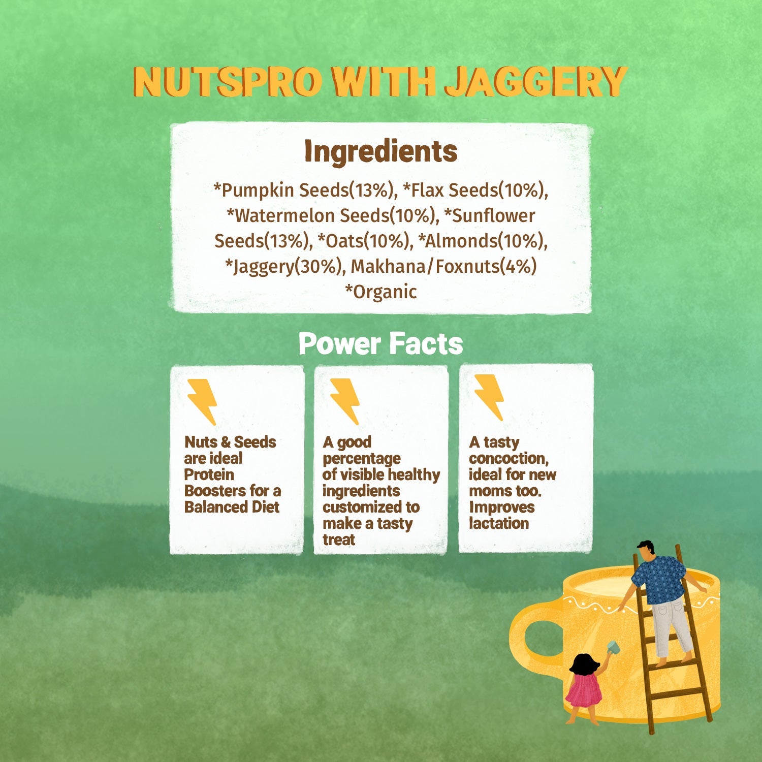 Nutspro with Jaggery Drink Mix | 200g