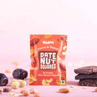 Date Nut Squares - Cocoa and Peanut : 8 Bars