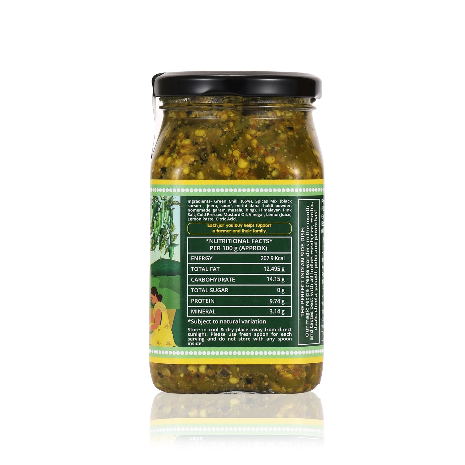 Green Chilli Pickle