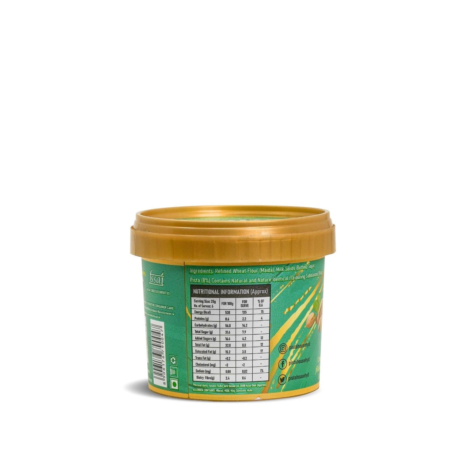 Pista Sticks 150g