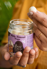 White Almond Pops 100g