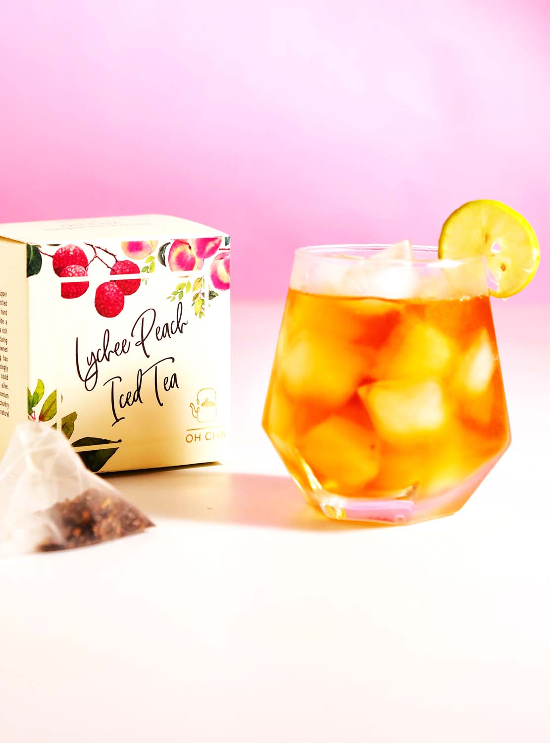 Peach Lychee Iced Tea