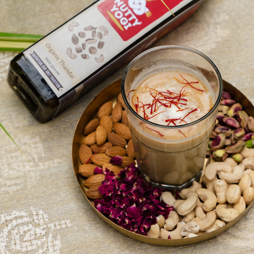 Nutty Yogi Homemade Organic Thandai - 500ml