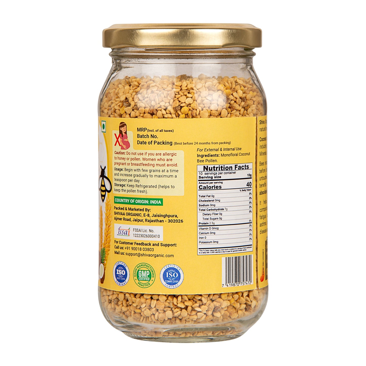 Coconut Bee Pollen