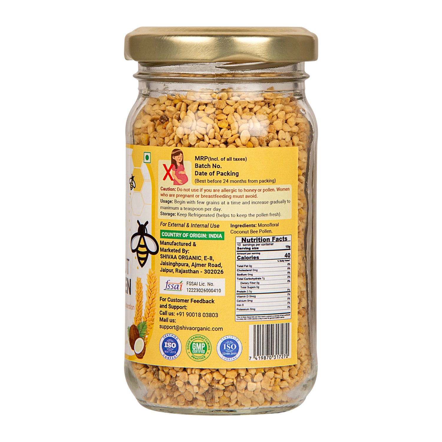 Coconut Bee Pollen