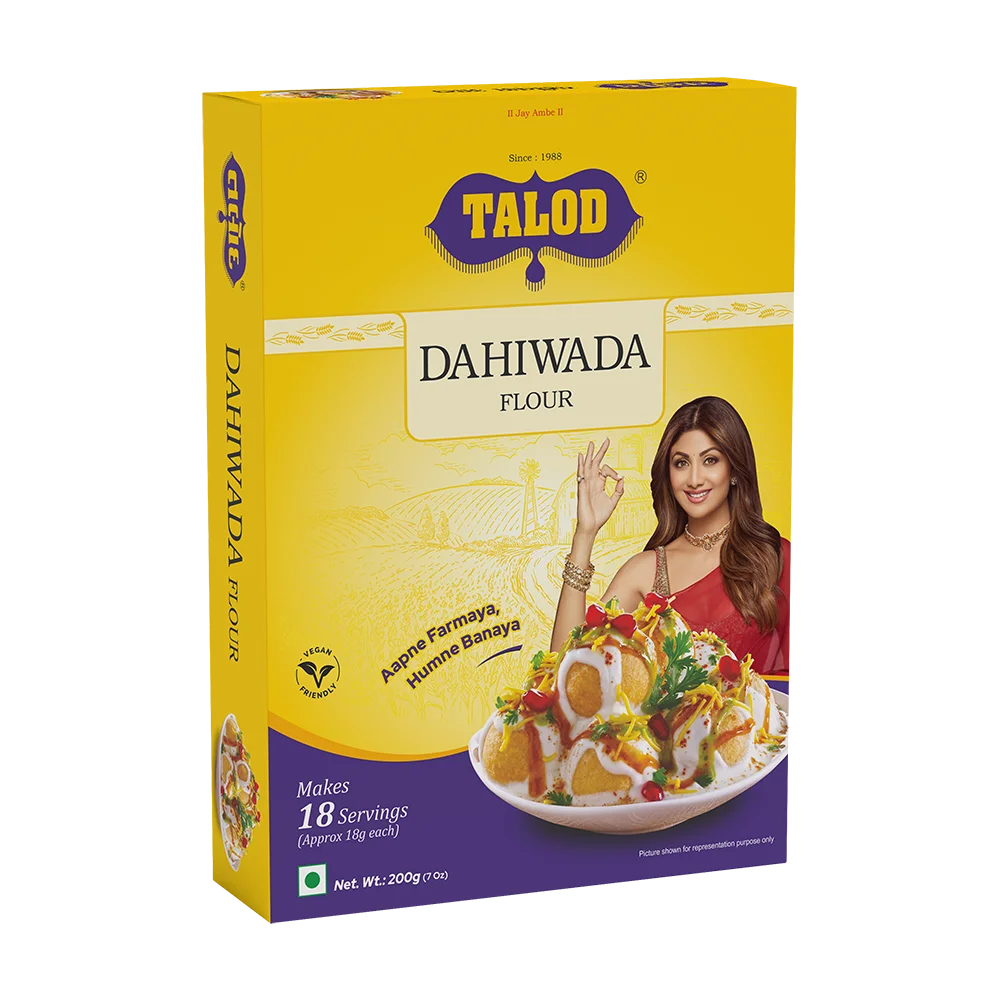 Dahiwada Instant Mix Flour – Healthy & Tasty, Makes 18 Servings, 200g