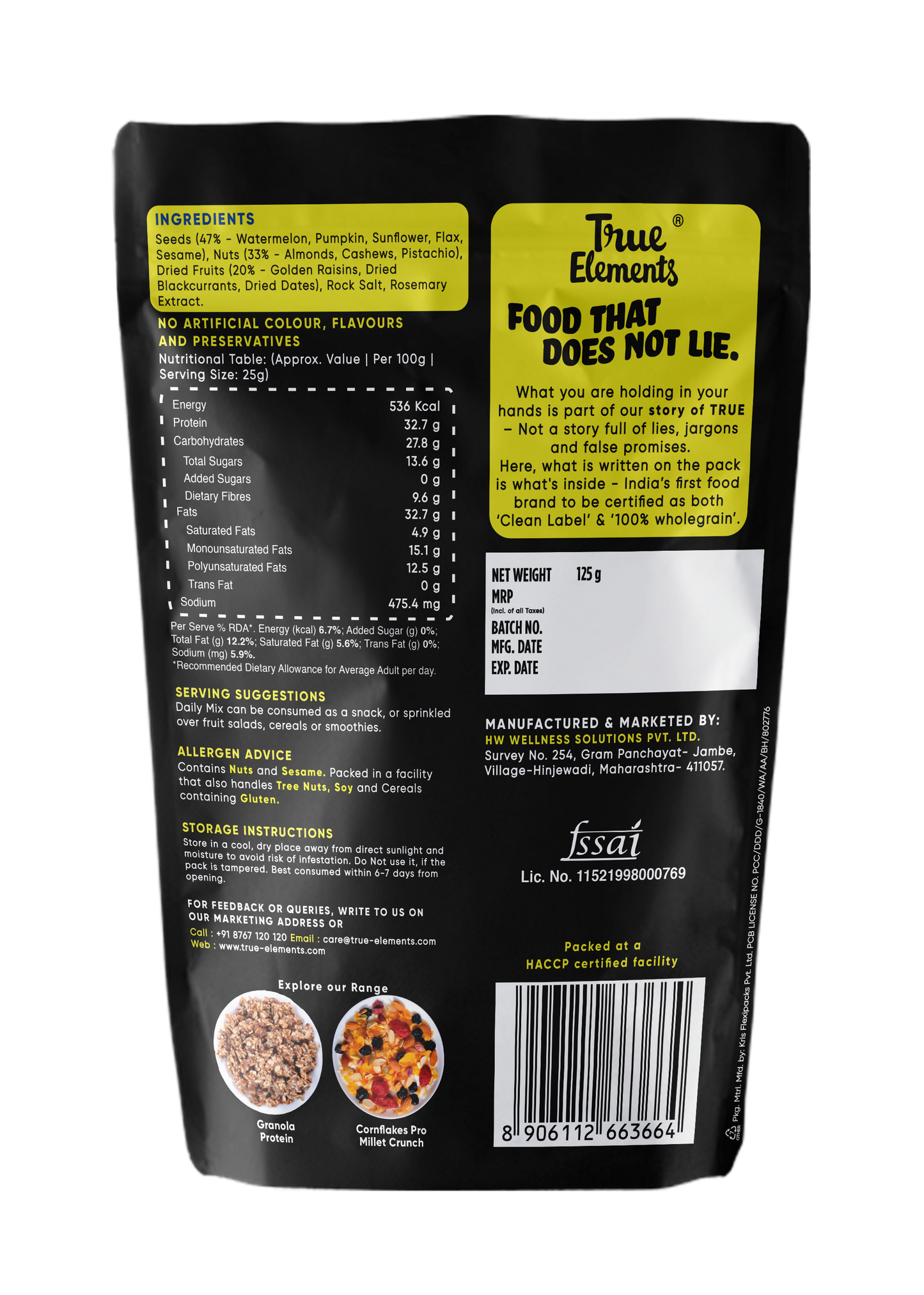 Daily Dose Trail Mix - 125g