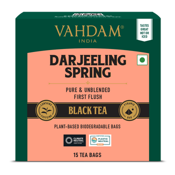 Darjeeling First Flush Black Tea, 15 Count