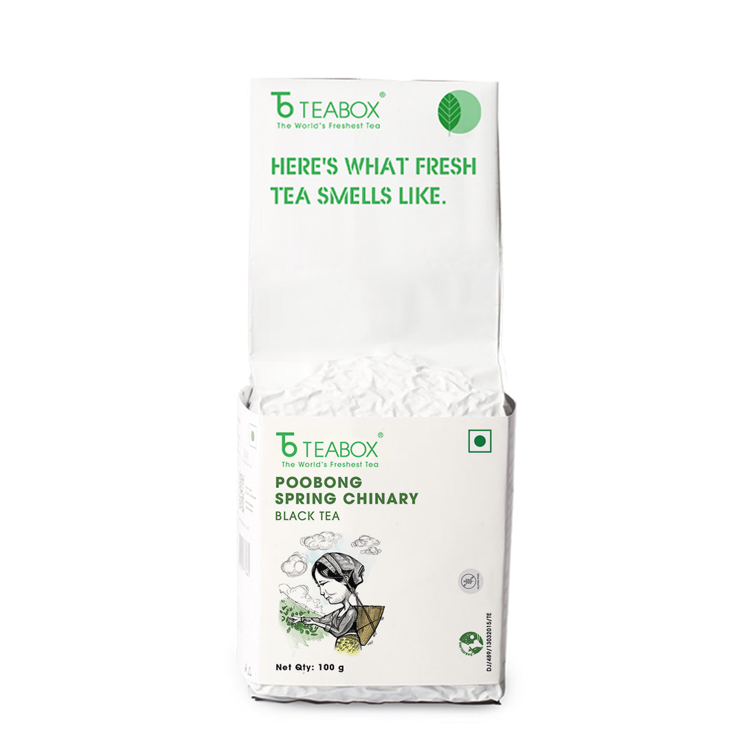 Teabox Darjeeling Poobong Spring Chinary Black - Veeha Foods