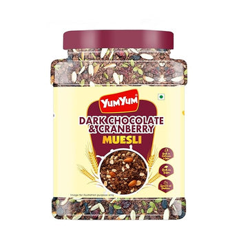 Yum Yum Dark Chocolate & Cranberry Muesli