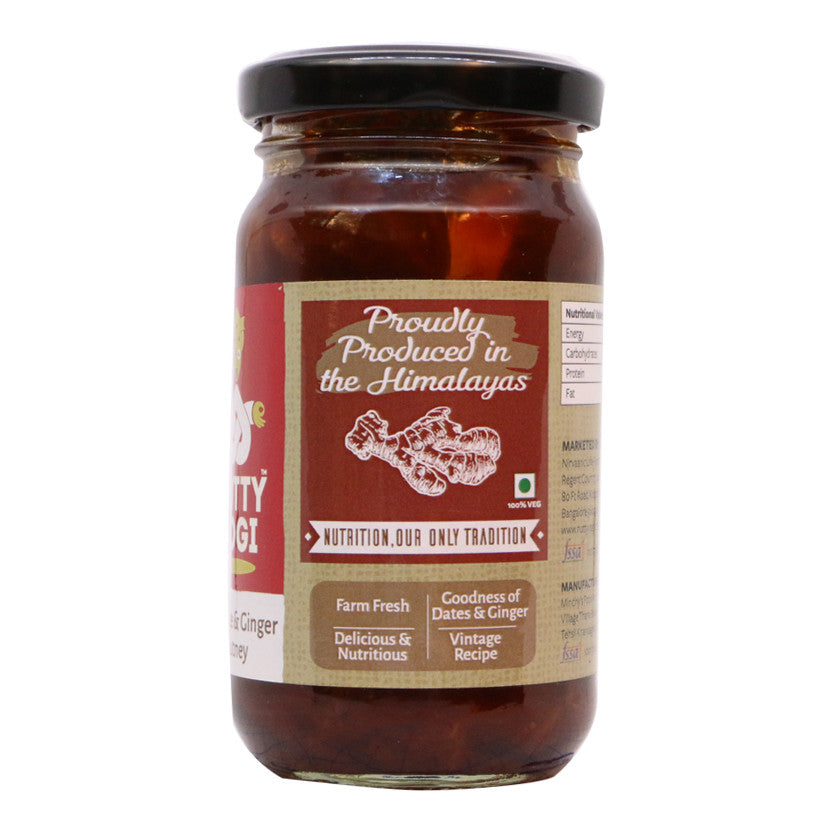 Nutty Yogi Dry Dates and Ginger Chutney 250gm