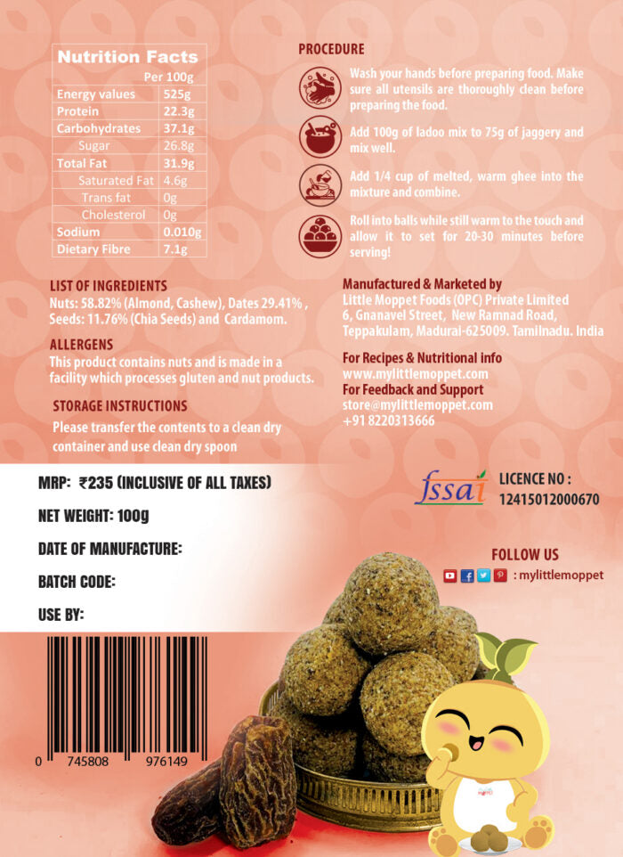 Instant Dates Energy Balls Mix – Trial Pack