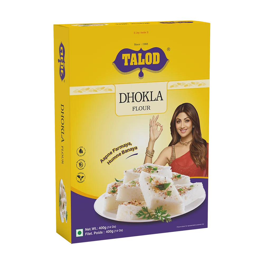 Dhokla Instant Mix Flour - Healthy & Tasty, Makes 400g