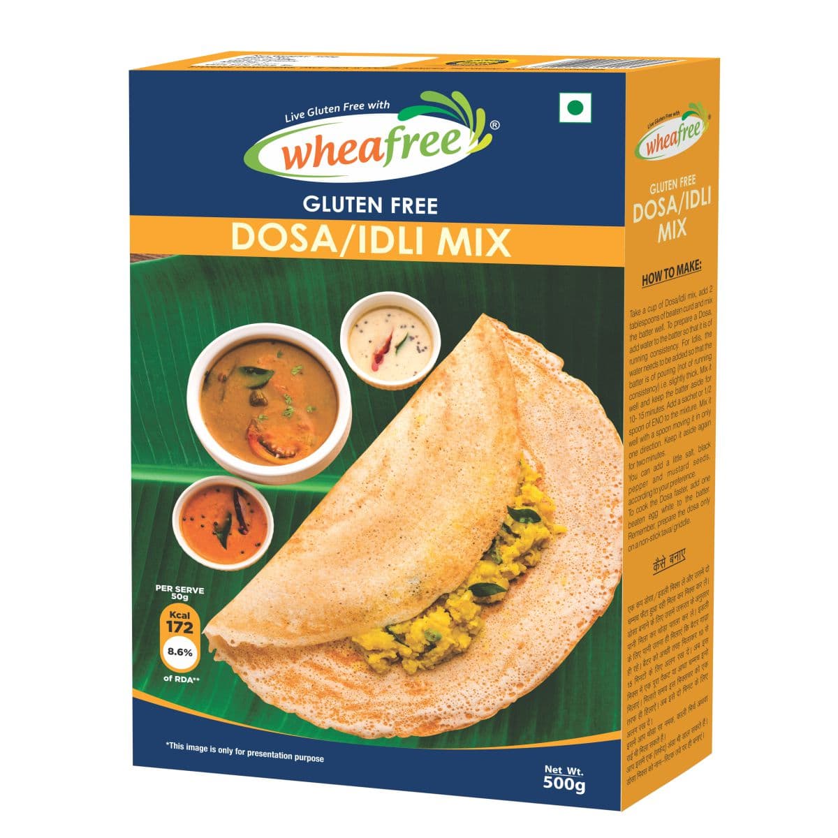 Gluten Free Dosa/Idli Mix (500g)