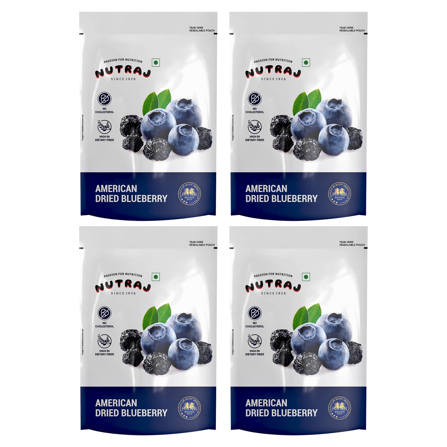 Nutraj Dried Blueberries 150gm