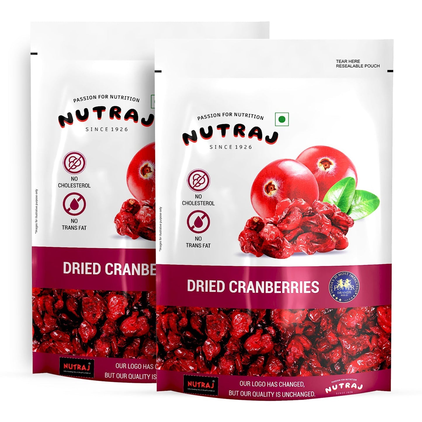 Nutraj Sliced Dried Cranberries 180gm