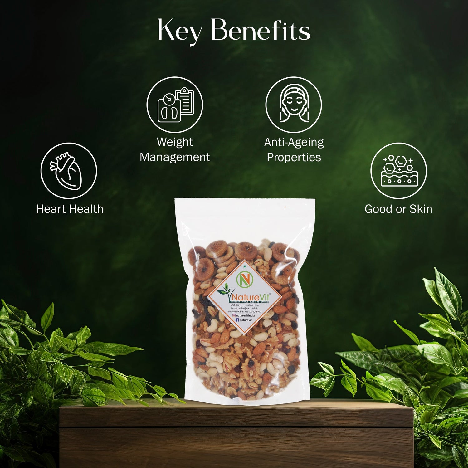 NatureVit Mix Dry Fruits and Nuts