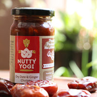 Nutty Yogi Dry Dates and Ginger Chutney 250gm