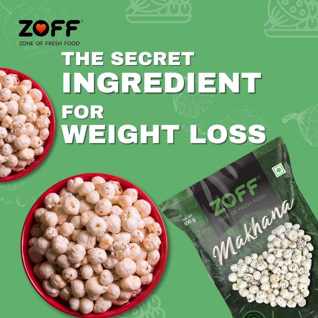 Zoff Makhana (Lotus Seeds) -100Gm