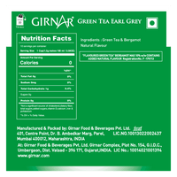 Girnar Green Tea Bags - Earl Grey