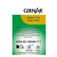 Girnar Green Tea Bags - Earl Grey