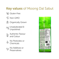 Elworld Agro & Organic Food Products Moong Whole/Sabut