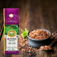 Elworld Agro & Organic Food Products Red Rice