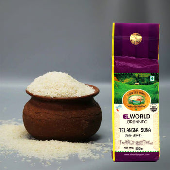 Elworld Agro & Organic Food Products Telangana Sona Rice