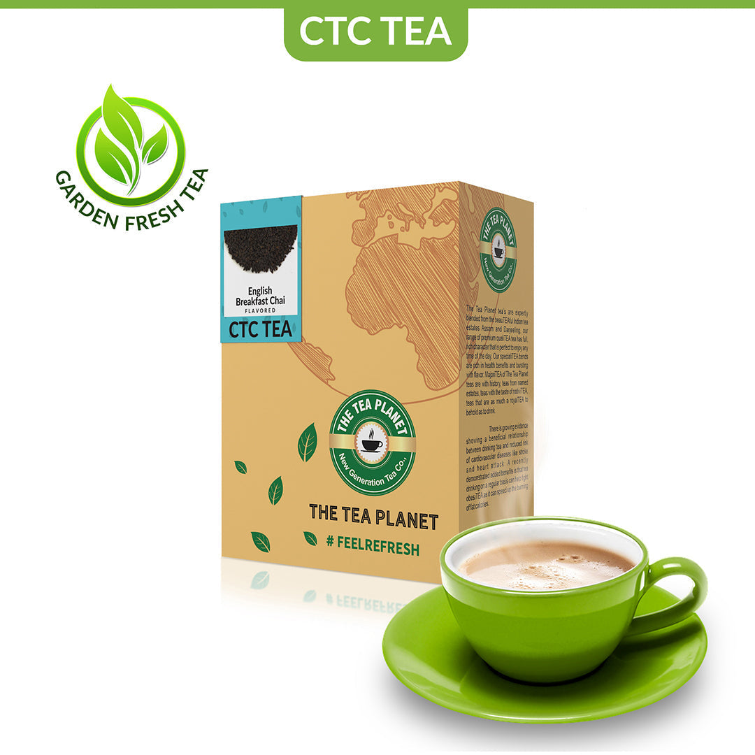 English Breakfast Chai Flavored CTC Tea