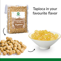 English Toffee Tapioca Pearls - 500 gms