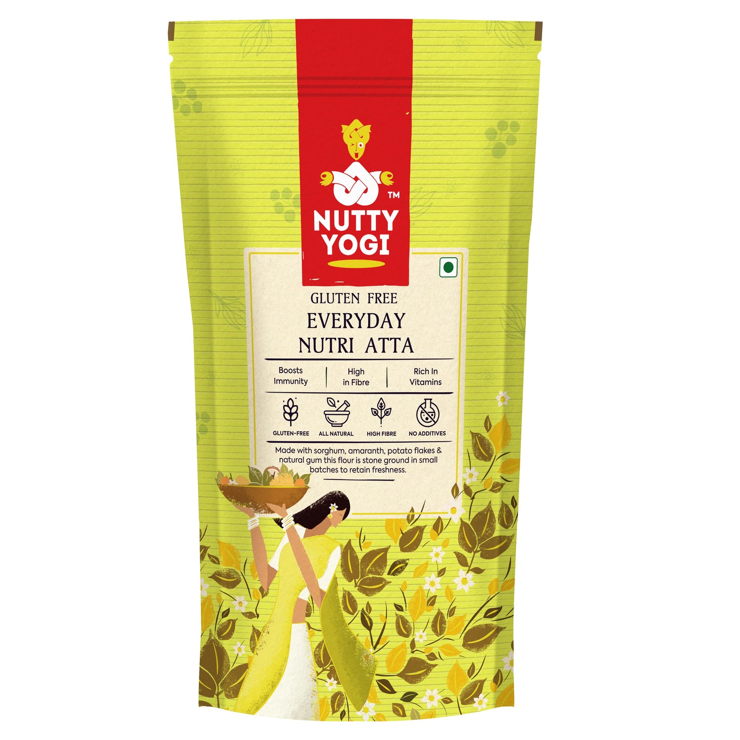 Nutty Yogi Gluten- Free Everyday Nutri Atta