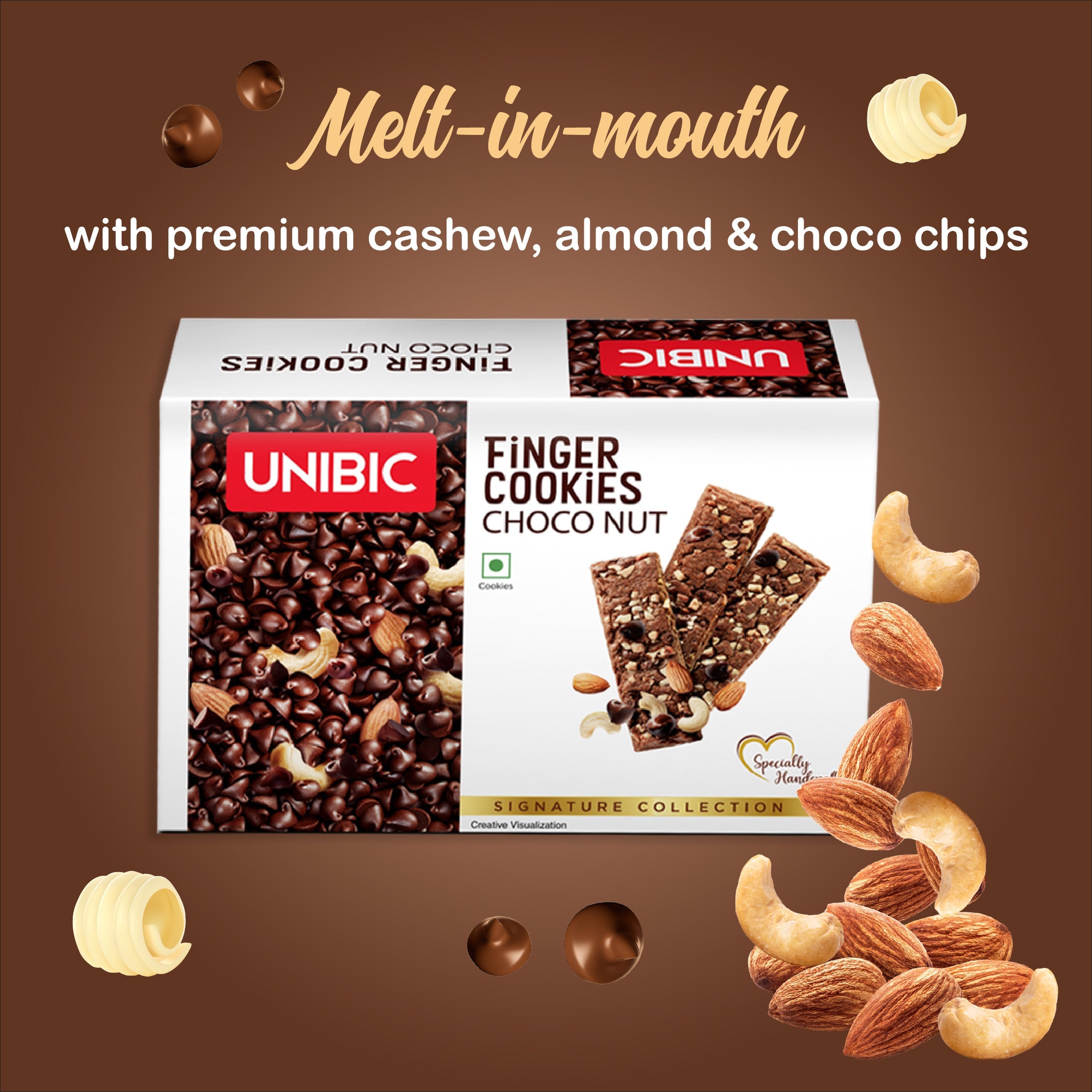 Choconut Finger Cookies 400g