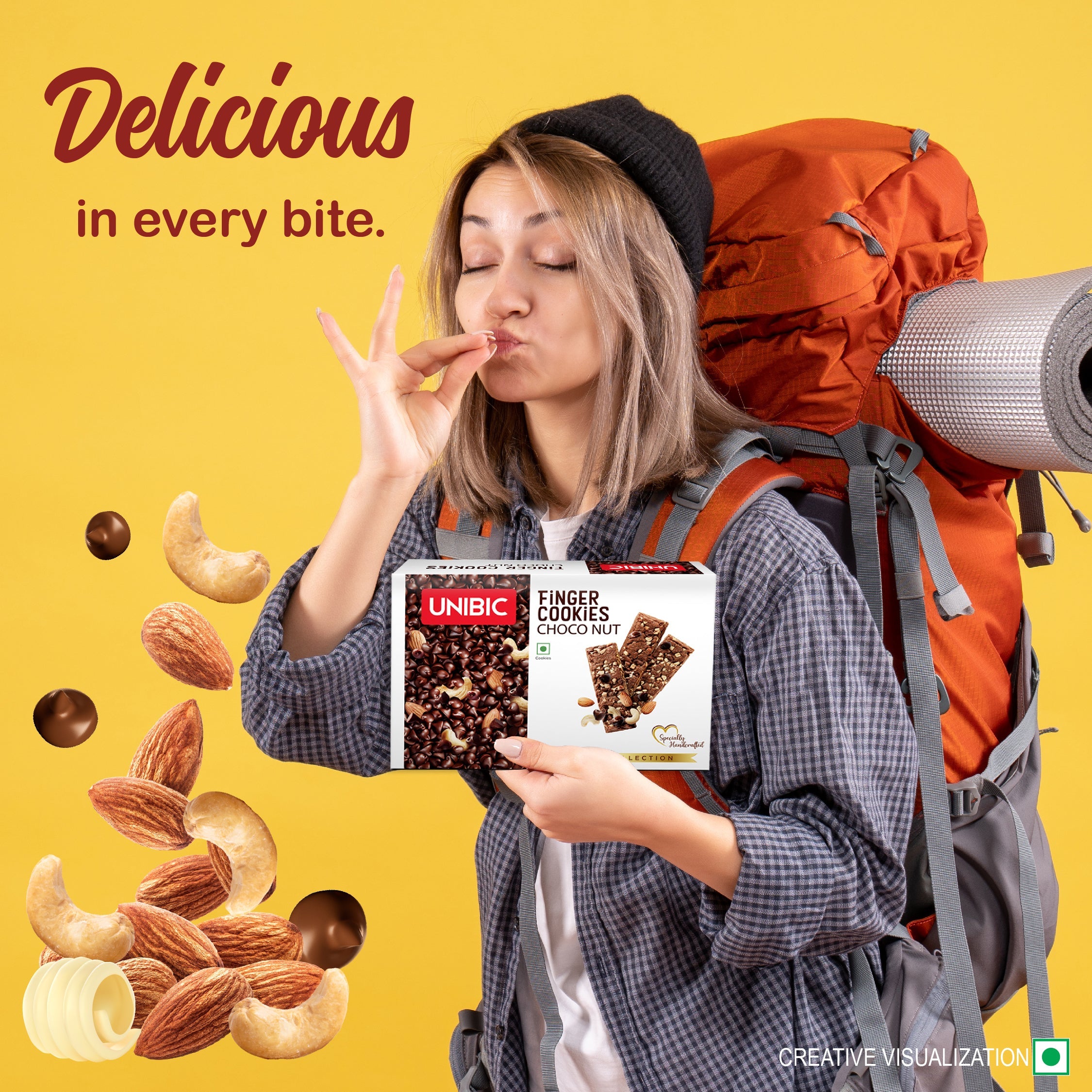 Choconut Finger Cookies 400g