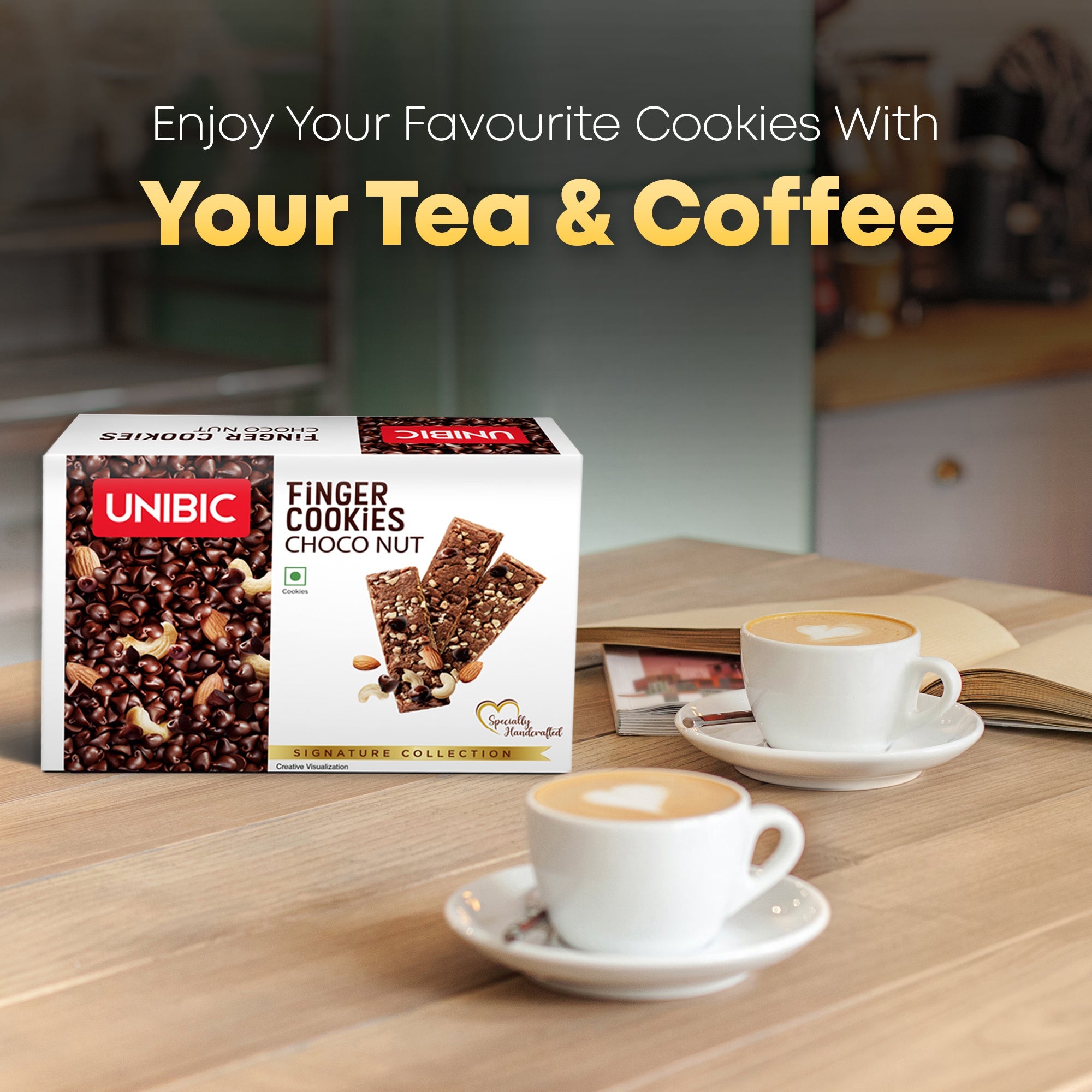 Choconut Finger Cookies 400g