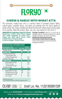 Floryo Cheese & Garlic with Wheat Atta