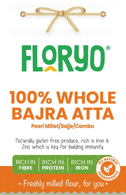 Floryo 100% Whole Bajra Atta