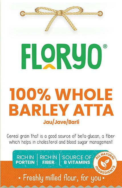 Floryo 100% Whole Barley Atta