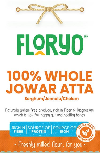 Floryo 100% Whole Jowar Atta