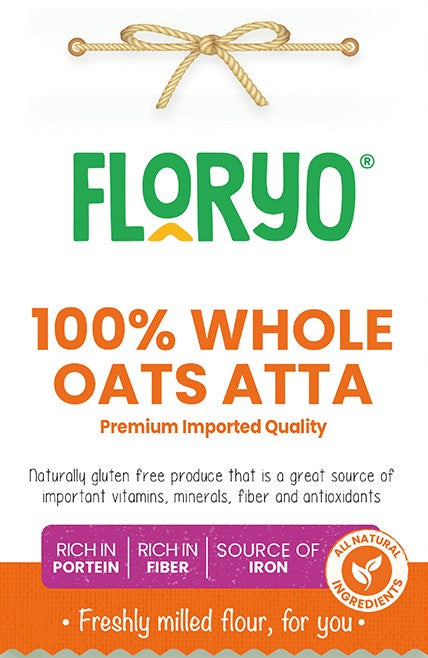 Floryo 100% Whole Oats Atta