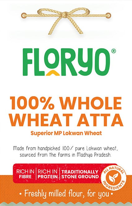 Floryo 100% Whole Wheat Atta (MP Lokwan)
